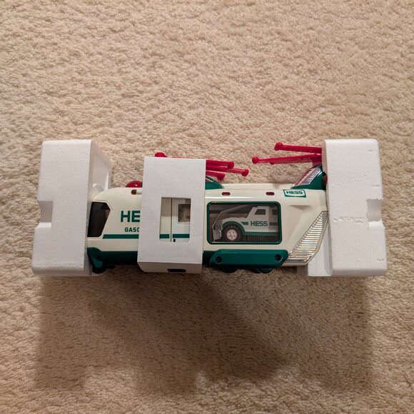 2001 Hess Helicopter with Motorcycle and Cruiser NWT - Picture 7 of 10